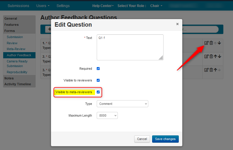 Author Feedback Visible to Meta-Reviewers