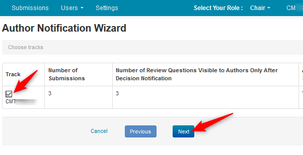 Author Notification Wizard