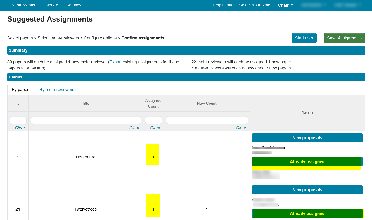Auto Assign Meta-Reviewers
