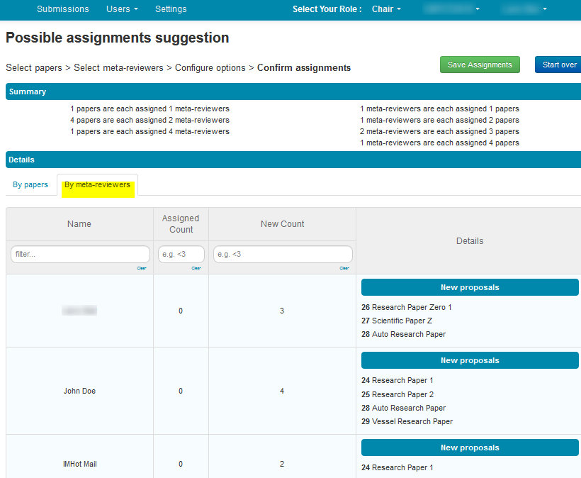 Auto Assign Meta-Reviewers