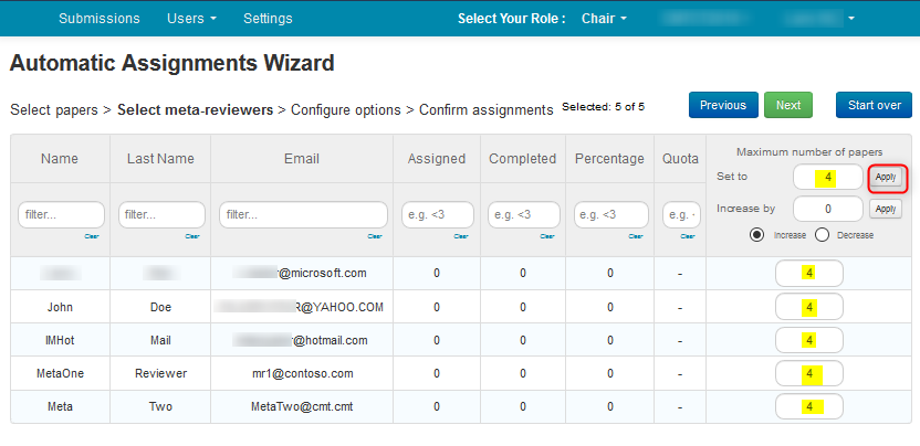 Auto Assign Meta-Reviewers