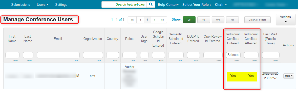 CHAIR HOW-TO: Manage Tracks  Microsoft Conference Management Toolkit  Documentation