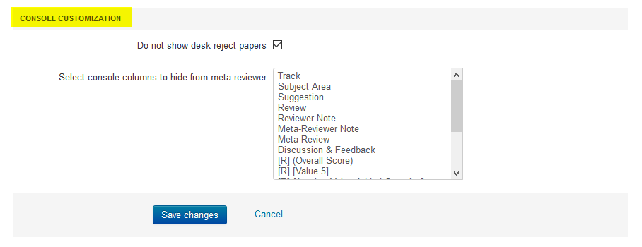 Meta-Reviewer Console