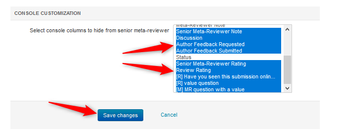 Senior Meta-Reviewer Console