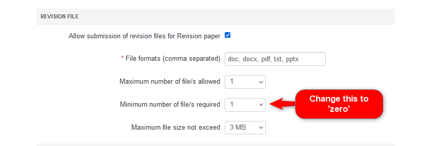 Delete Revision