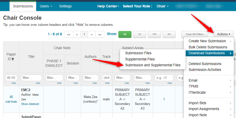 Chair How To Download Files Microsoft Conference Management Toolkit Documentation 3342