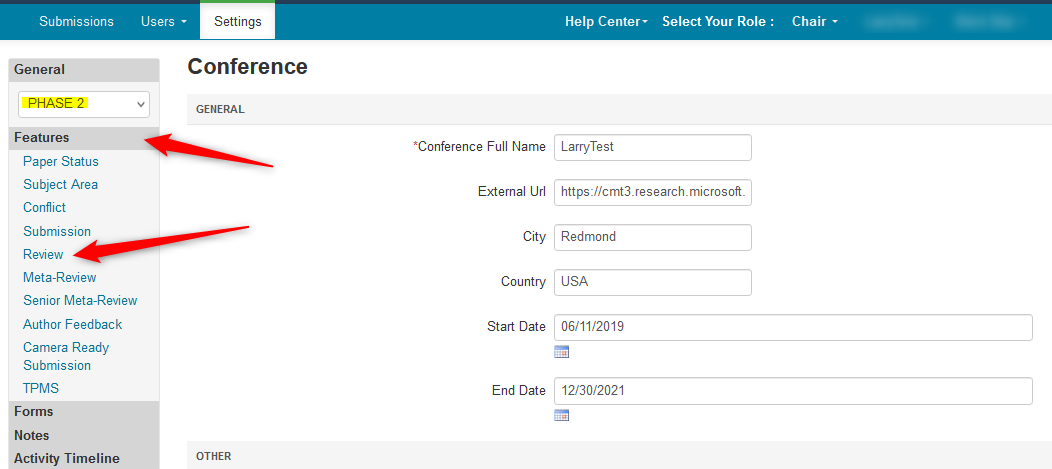 CHAIR HOW-TO: Manage Tracks  Microsoft Conference Management Toolkit  Documentation