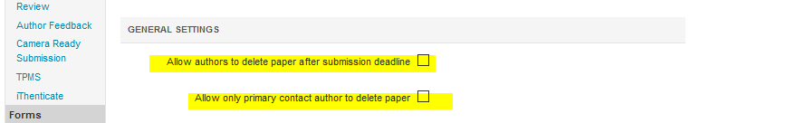 Chair How To Enable Submissions Microsoft Conference Management Toolkit Documentation 3094