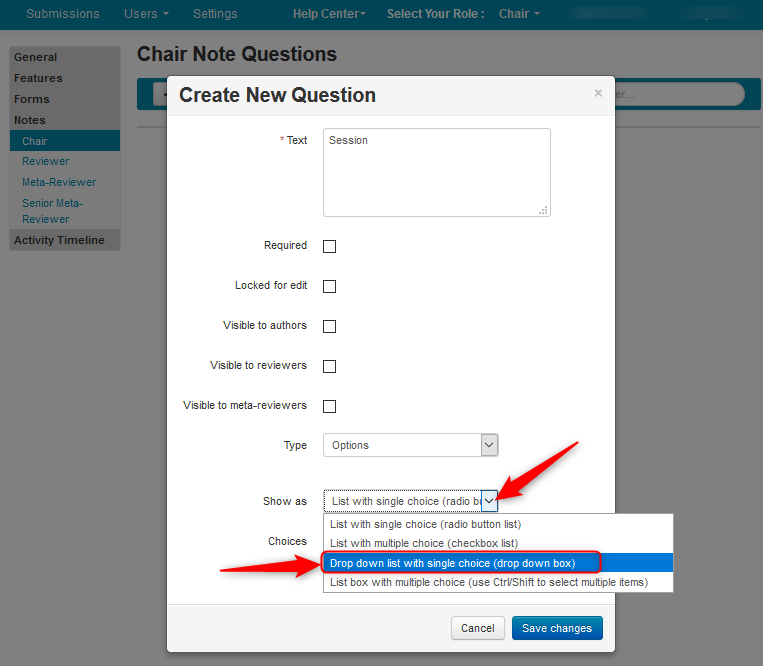 CHAIR HOW-TO: Import Chair Note  Microsoft Conference Management