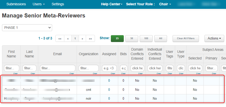 Import Senior Meta-Reviewers