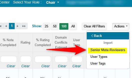 Import Senior Meta-Reviewers