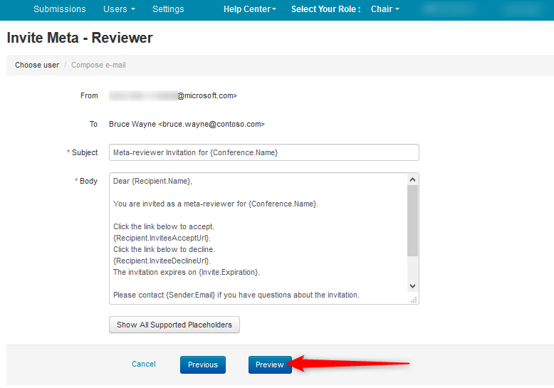 Invite Meta-Reviewers