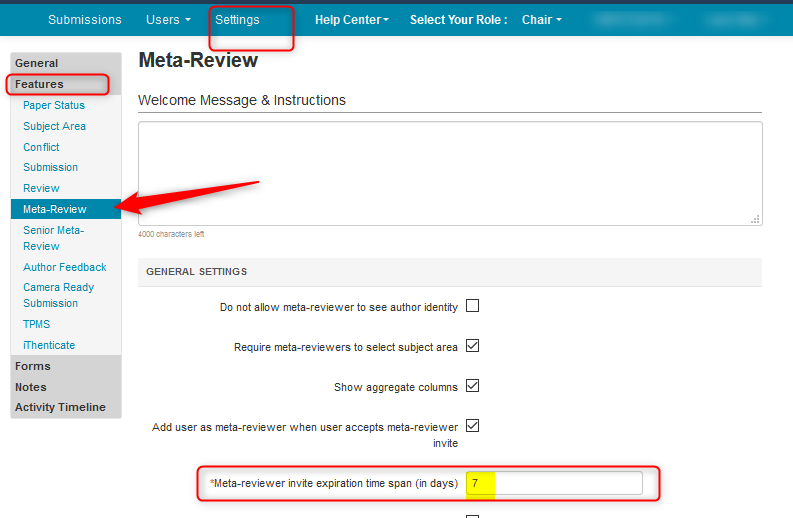 Invite Meta-Reviewers