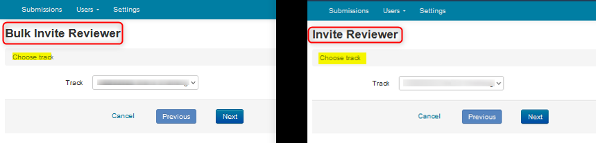 Invite Reviewers