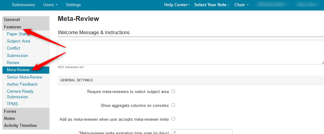 Manage Meta-Reviewer Bidding