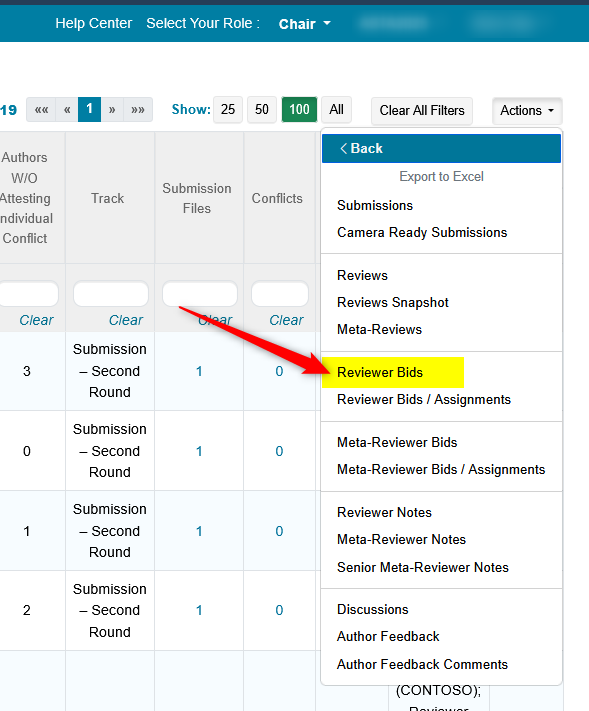 Manage Reviewer Bidding