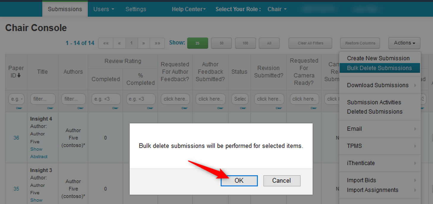 CHAIR HOW-TO: Manage Tracks  Microsoft Conference Management Toolkit  Documentation