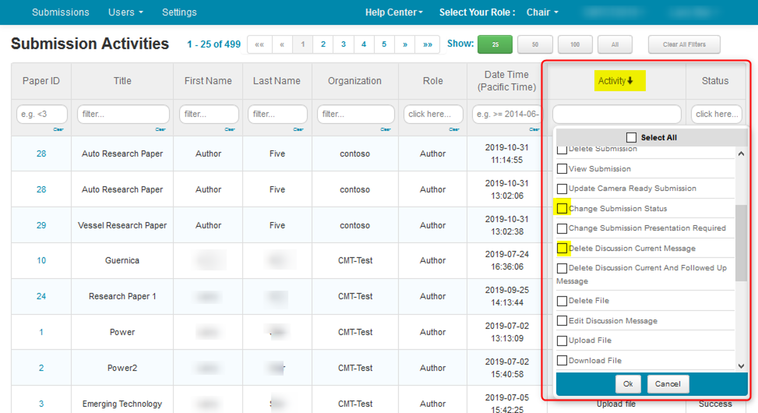 CHAIR HOW-TO: Manage Tracks  Microsoft Conference Management Toolkit  Documentation