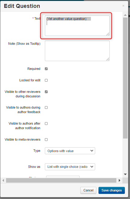 Meta-Review Aggregate