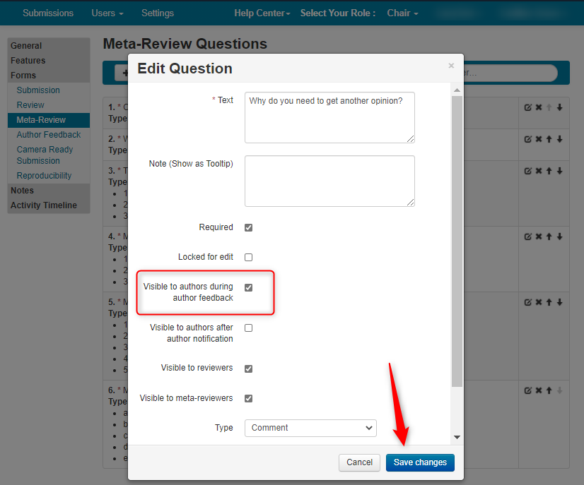 Meta-Review Visible During Author Feedback