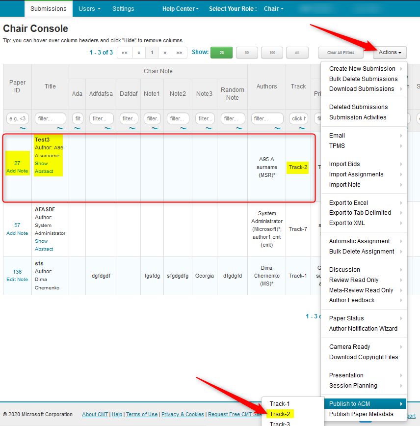 Publish To ACM