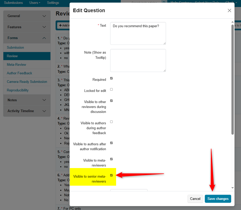 Reviews Visible To Senior-Meta-Reviewers