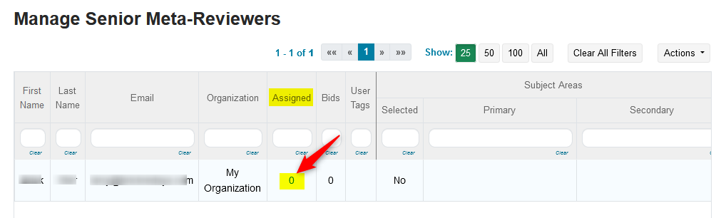 Senior Meta-Review Settings