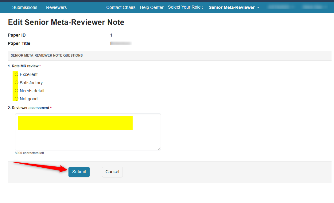 Senior Meta-Reviewer Note