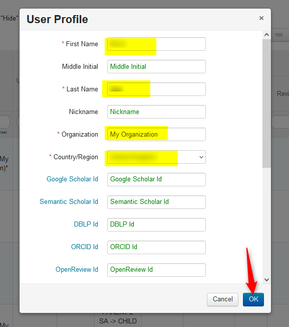 Modify-Profile