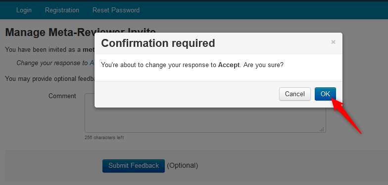 Meta-Reviewer Accept Invite
