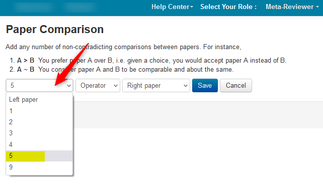 Meta-Review Compare Papers