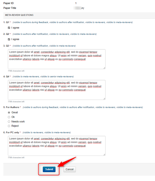 Meta-Reviewing Guide