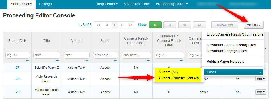 Proceeding Editor