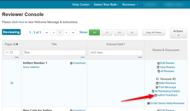 Author Feedback Reviewer Comments