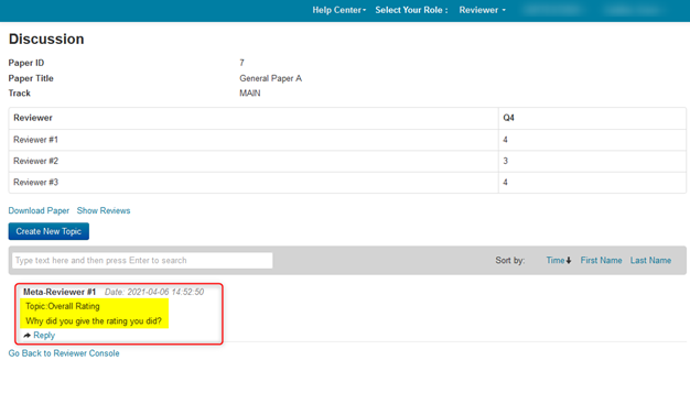 Reviewer Discussion